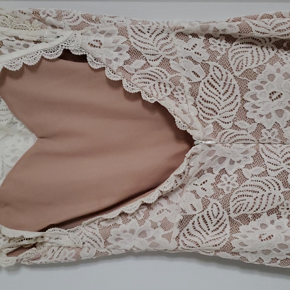 Marciano Open Back Lace Dress - Picture 6 of 12